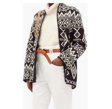 Isabel Marant Etoile Breedalia Oversized Jacket Sweater Women Sz 40 US 10/L 