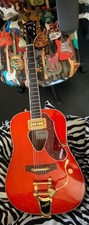 Sweet Deal On A Unique Gretsch Acoustic Guitar With Bixby Model G5034tft Svs