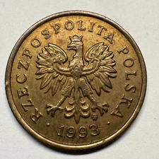 1993 Poland 5 Groszy - Coin #C-012