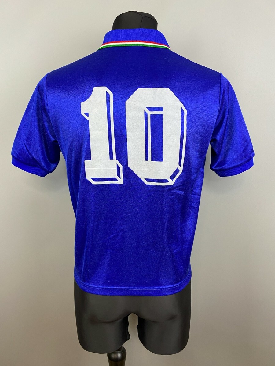 ITALY 1986 1989 BERTI HOME SHIRT FOOTBALL SOCCER JERSEY DIADORA