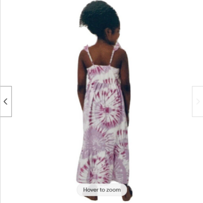 32 Degrees Dresses | Youth Maxi Dress, Purple, X-Small Tie Dye | Color: Purple/White | Size: Xsg | Jfontana1988'S Closet