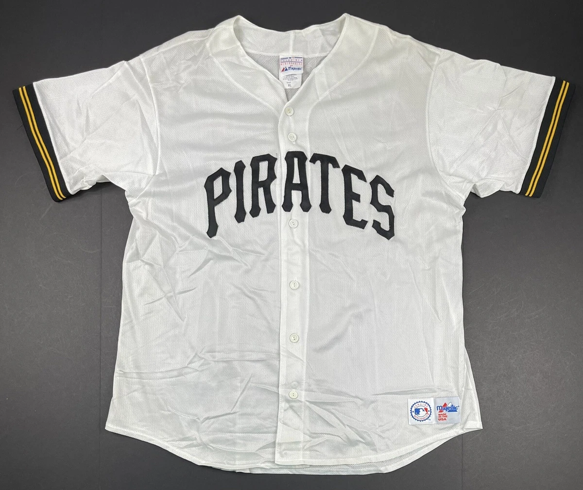 pittsburgh pirates jersey white