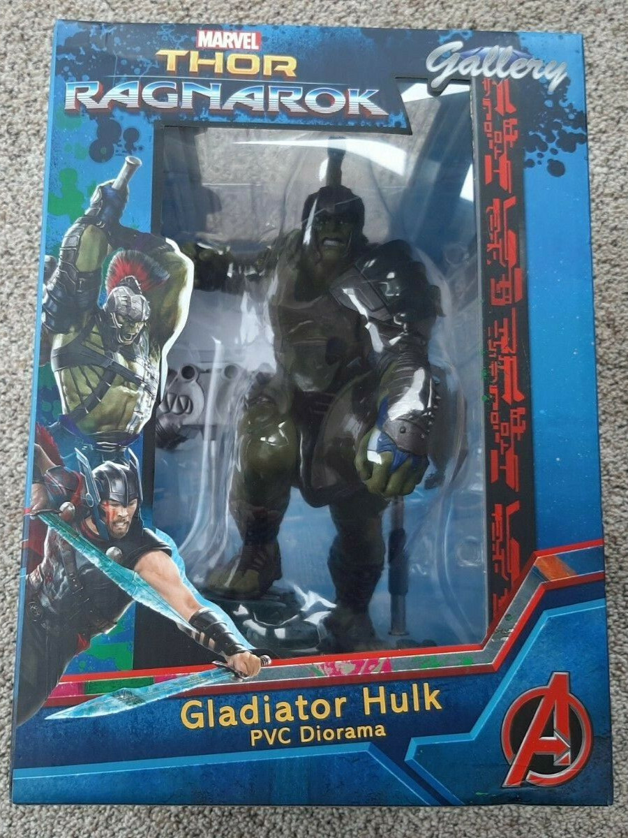 Hulk Thor Ragnarok Marvel Legends Diamond Select Gladiator Hulk