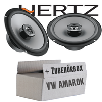 Hertz Lautsprecher FüR VW Amarok Front Heck TüRen Boxen 16Cm Koax Auto Einbauset