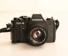 Chinon CM-5 35mm SLR Film Camera  50mm Lens 1:1.9