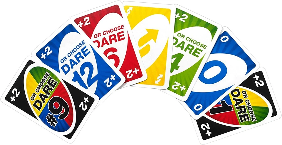 Mattel Games UNO Dare Wild Choices CDY11 Card Game NEW FREE SHIPPING GIFT KIDS - Image 4 of 4