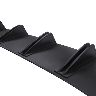 Car Rear Shark Fin Lower Bumper Lip Diffuser Splitter For Chevy Camaro SS LS LT