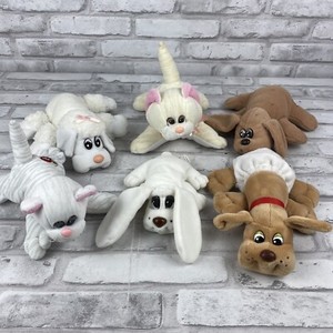 Tonka Vintage And Current Pound Puppies & Pound Pur-r-ries Lot of 6