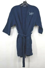 Spa Essentials Womens Shawl Collar Tie Waist Wrap Waffle Knit Kappa Bathrobe OS