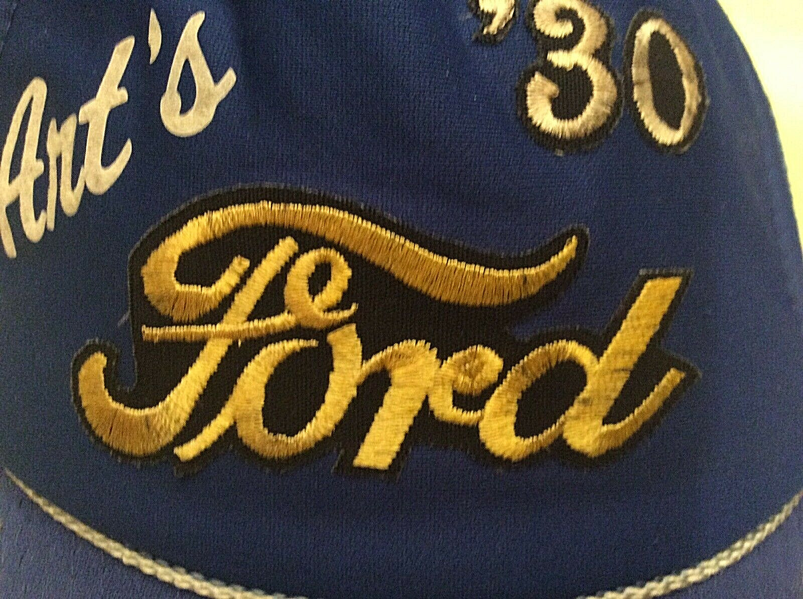 Vintage Art Chrisman Auto Rod Specialties Cap Hat Promo Event Art's 30