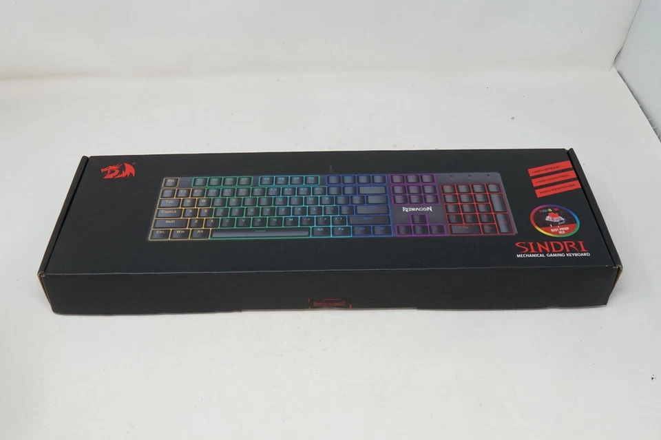 Redragon SINDRI K671 Mechanical Gaming Keyboard NEW - Image 2 of 4