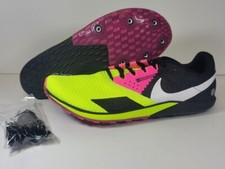 Nike Men  s 10 Rival XC 6 Cross-Country Spikes Volt/Black/Hyper Pink DX7999-700