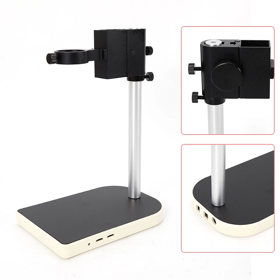 Microscopio digital monocular 130X 3800W cámara industria video inspección HDMI HD Foto 3 de 4