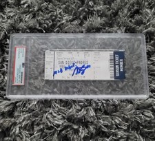 Alex Verdugo Autograph Signed MLB Debut Ticket Stub 9/1/17 RARE Dodgers PSA/DNA