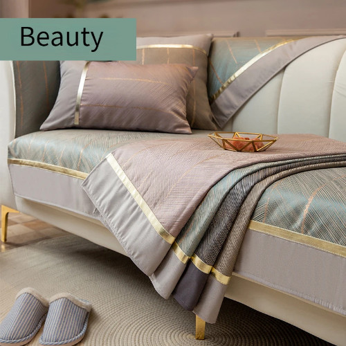 Cojín Sofá Moda Moderno Antideslizante Universal Funda Cojín Toalla Sofá Funda