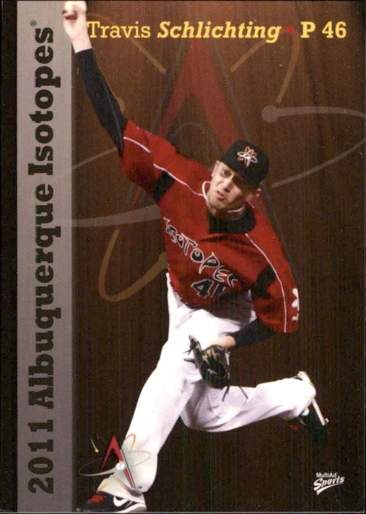 Travis Schlichting trading card