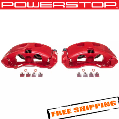 Power Stop S5404 Performance Floating Front Brake Calipers for 12-17 Ford F-150
