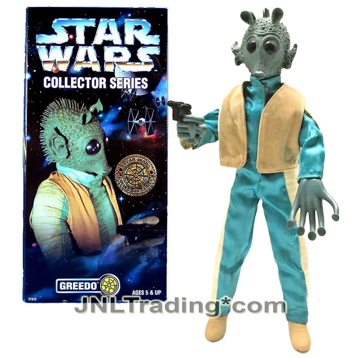 STAR WARS GREEDO フィギュア COLLECTOR SERIES Yr 1997 Star Wars Collector Series 12 Inch Figure GREEDO with