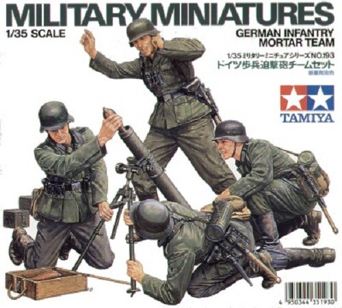 Tamiya 35193 1/35 Scale Military Model Kit WWII German Infantry