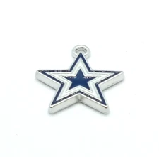 DALLAS COWBOYS LOGO CHARM (x1) Big Discounts for Multiple DIY Charms/Pendants