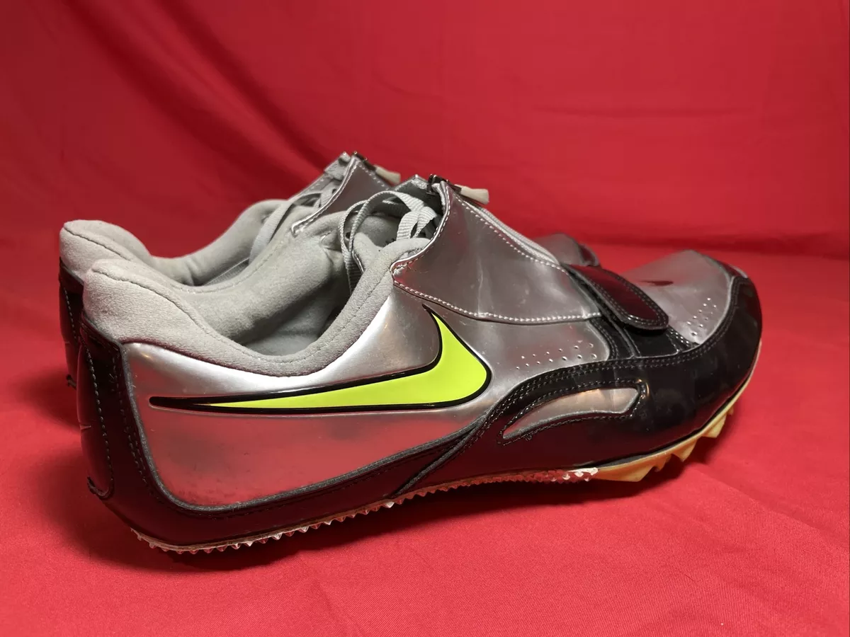 Silver track best sale shoes
