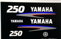 Yamaha Outboard Motor Decal Kit 250 Hp Marine Vinyl Not Ink-jet Yamaha Outboard Motor Decal Kit 250 Hp Marine Vinyl Not Ink-jet