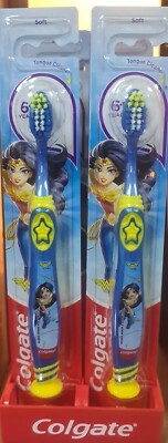 Colgate Wonder Women Zahnbürste mit Zungenreiniger 6+ Jahre weiche Zahnbürste 1