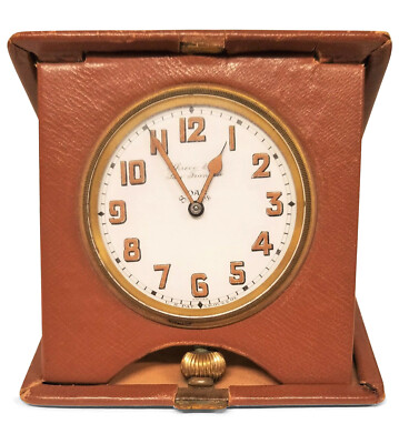 c. 1920 Shreve and Co. 8 day Travel Clock | eBay