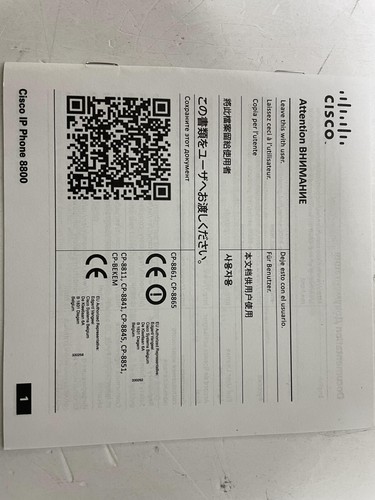 Cisco CP-BEKEM IP Phone 8800 Key Expansion Module - Black - Picture 3 of 5