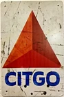 TIN SIGN 8x12 Citgo gas station Americana vintage auto car mechanic garage A54