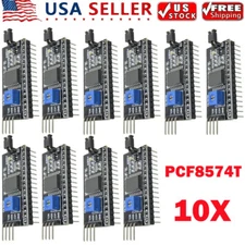 10PC IIC I2C Serial Interface Board Module LCD 1602 2004 For Arduino PCF8574T