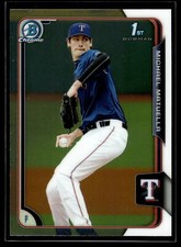 Michael Matuella 2015 Bowman Chrome Draft 1st Bowman Card  #70