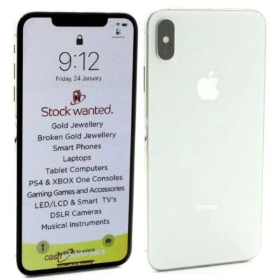Apple Iphone Xs Max 256gb White With 3 Months Warranty