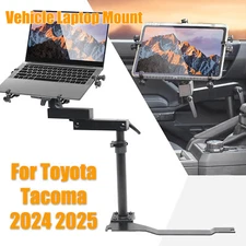 Heavy Duty Truck Laptop Mount for Toyota Tacoma 2024 2025  Adjustable Aluminum
