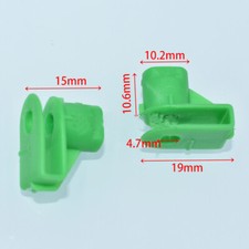 5 piezas clips de tuerca de tornillo de placa de radio para consola central delantera de automóvil para Ford Focus