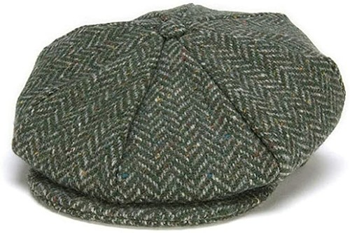 Hanna Hats Irish Donegal Tweed Eight 