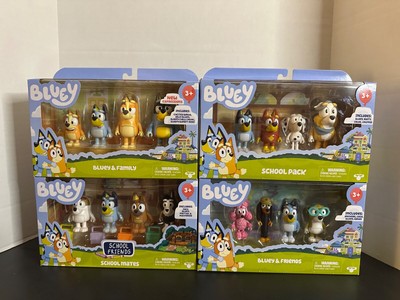 Bluey Poseable Figure 4 Packs (Pick One)