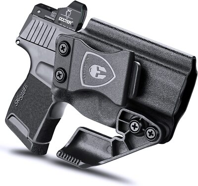 IWB Holster, Optic Cut & Claw: Sig P365/P365 XL/P365 SAS/P365X/P365.380 ACP