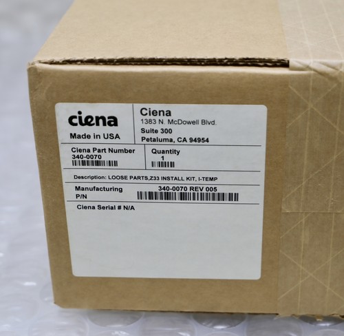 *NEW* CIENA 340-0070 - Loose Parts, Z33 Install Kit I-TEMP - Picture 2 of 2