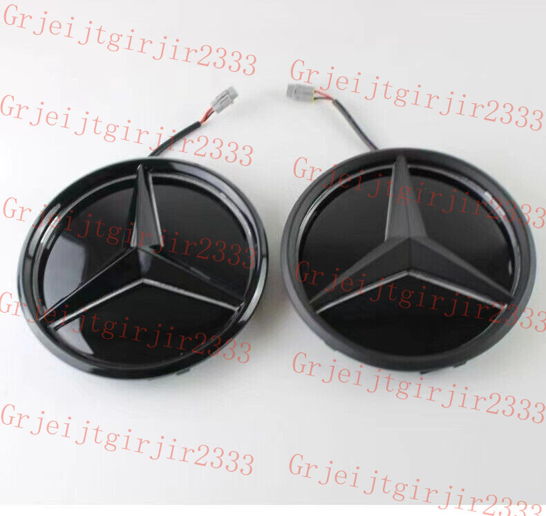 2019-2022 W205 W177 CLA GLA LED Light Emblem Mirror Grill