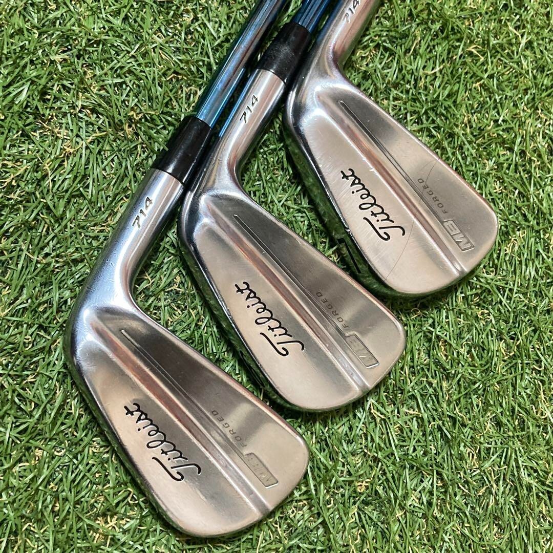 クラブ Titleist 714MB 5-PW Titleist MB Forged 714 5 Iron Club graphite Right Handed