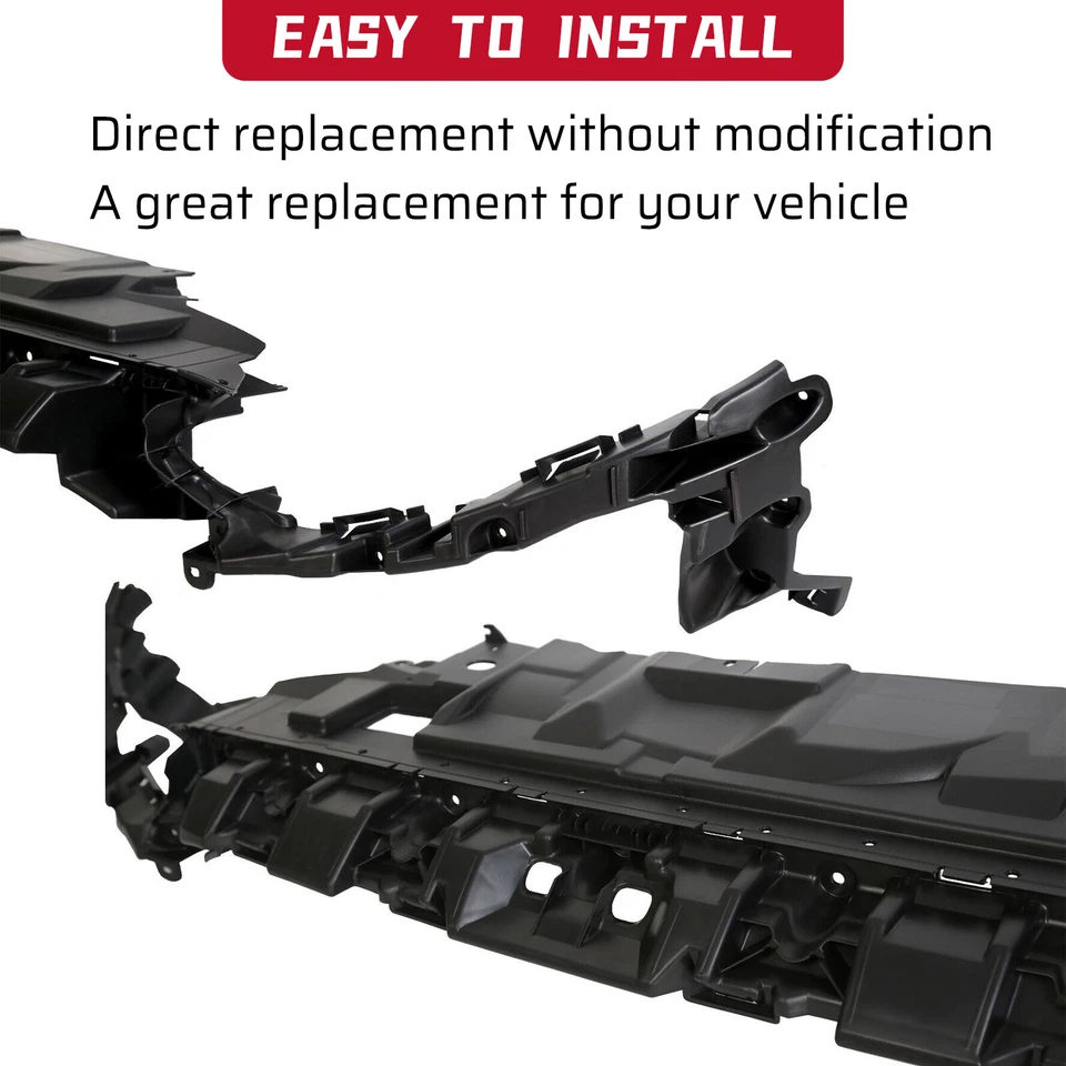 For 15-18 FORD FOCUS Front Bumper Cover Support Mounting Kit Bracket F1EZ17C897C Foto 4 de 4