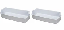 2 Refrigerator Door Shelf Bin 2187172 For Whirlpool Kenmore Side By Side Fridge