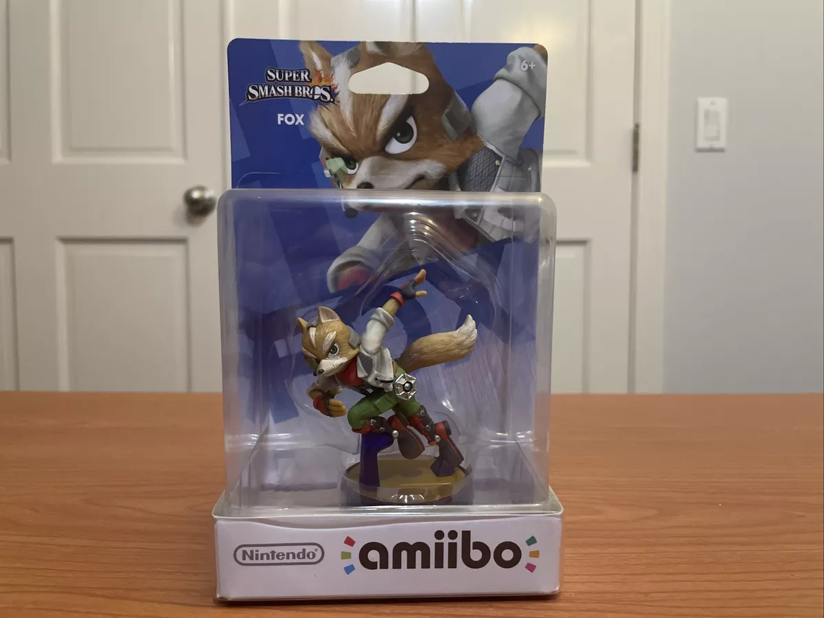 Nintendo Amiibo Fox McCloud Star Fox Wii U Mini-Figure