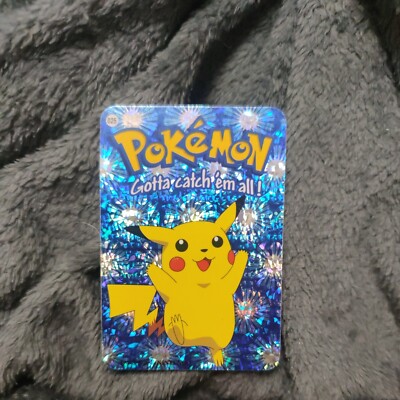 Pokemon Karte Pikachu #025 Pocket Monsters Vending Prism Sticker 2000 Nintendo 
