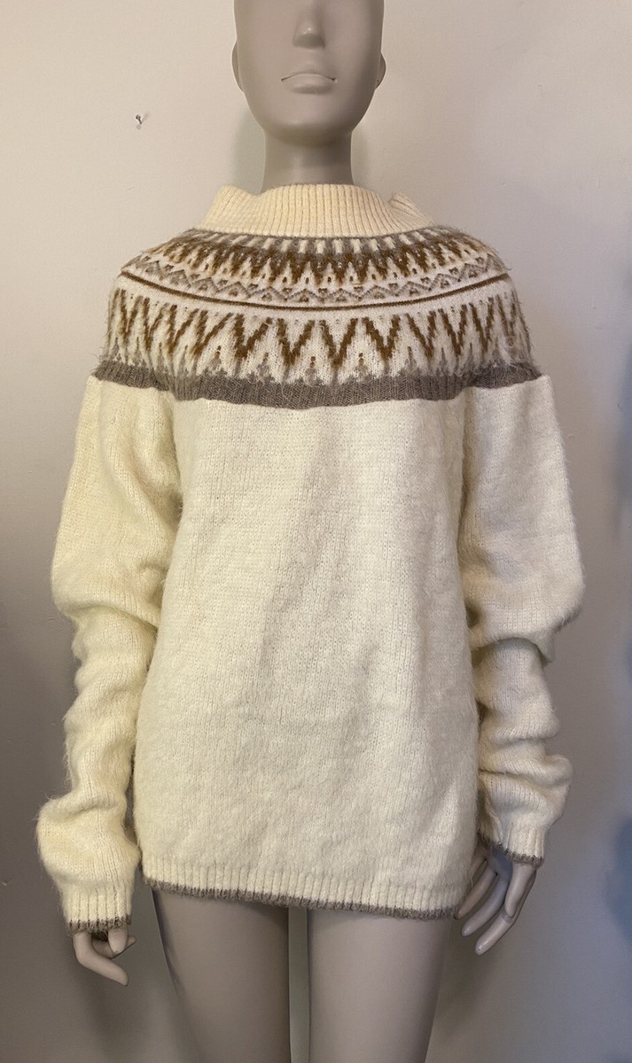 Vintage 60s/70s Penneys Towncraft Acrylic/Mohair Wool Cardigan 