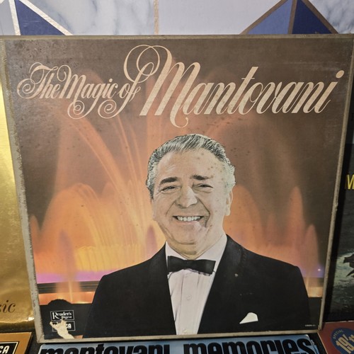 "THE MAGIC OF MANTOVANI" 7-LP vinyl Box Set + 8 Other 12" Mantovani Bundle - Foto 5 di 15