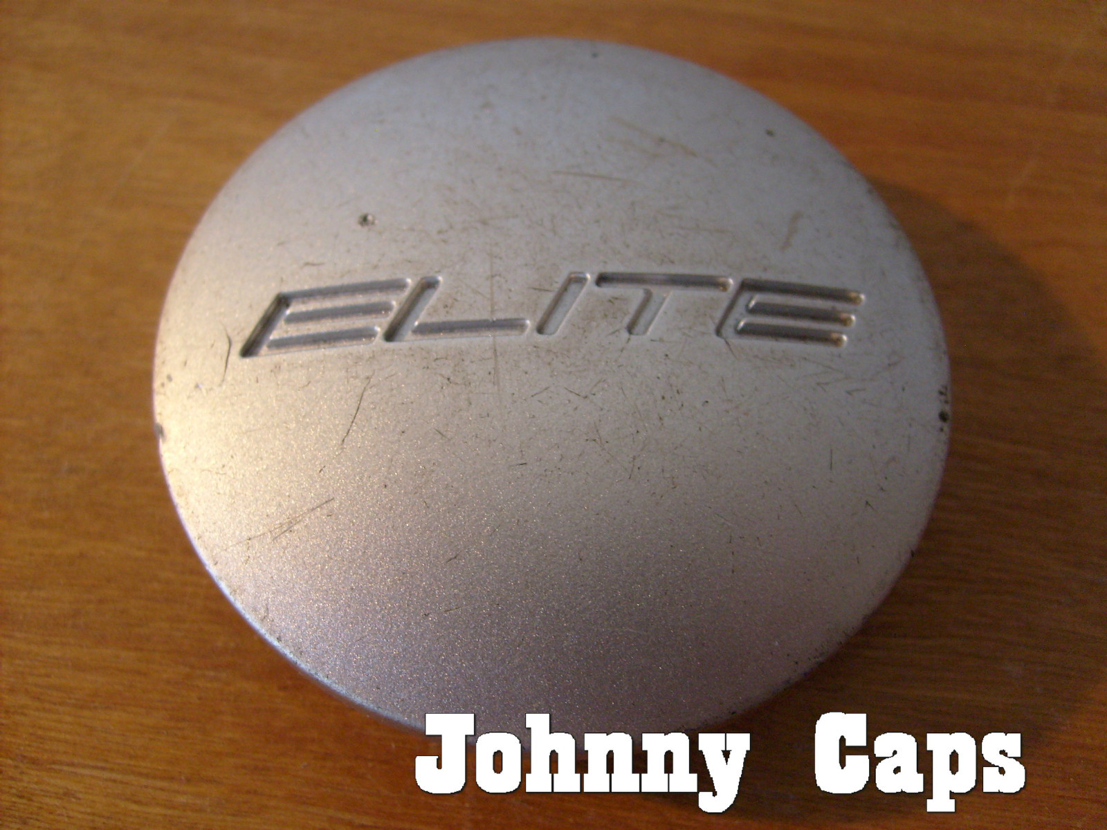 Elite Wheels Silver Center Caps #11267-REV.3 Single Custom Wheel Cap