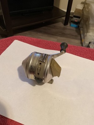 Moulinet de pêche Zebco 33 Classic Gold Roller Bearing System vintage