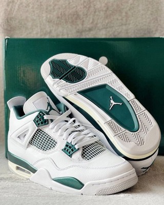 Size 9.5 - Air Jordan 4 Retro Oxidized Green for sale online | eBay